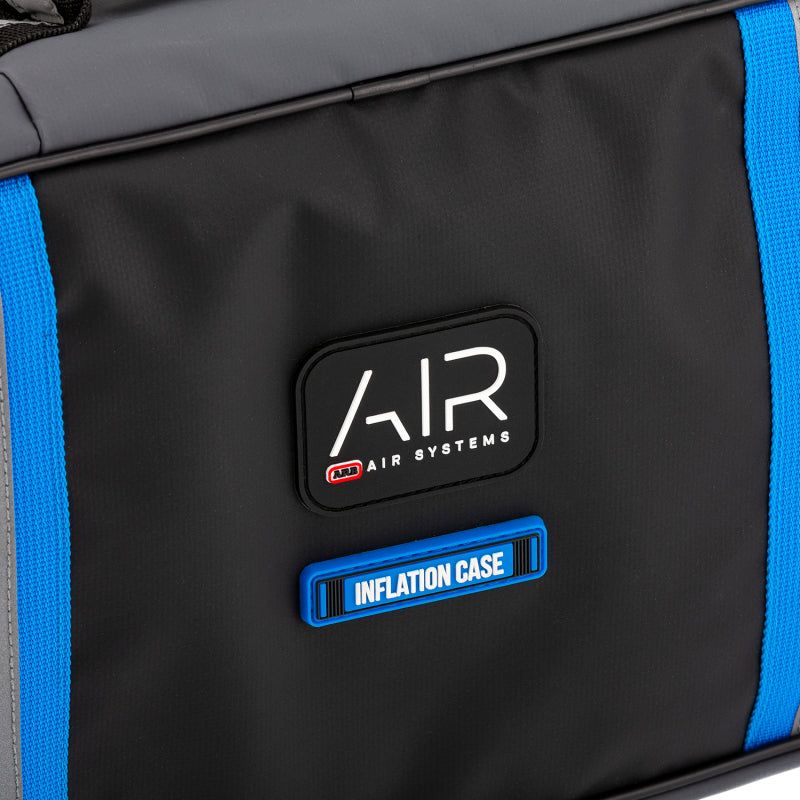 ARB Inflation Case Black Finish w/ Blue Highlights PVC Material Reflective Strips-tuningsupply.com