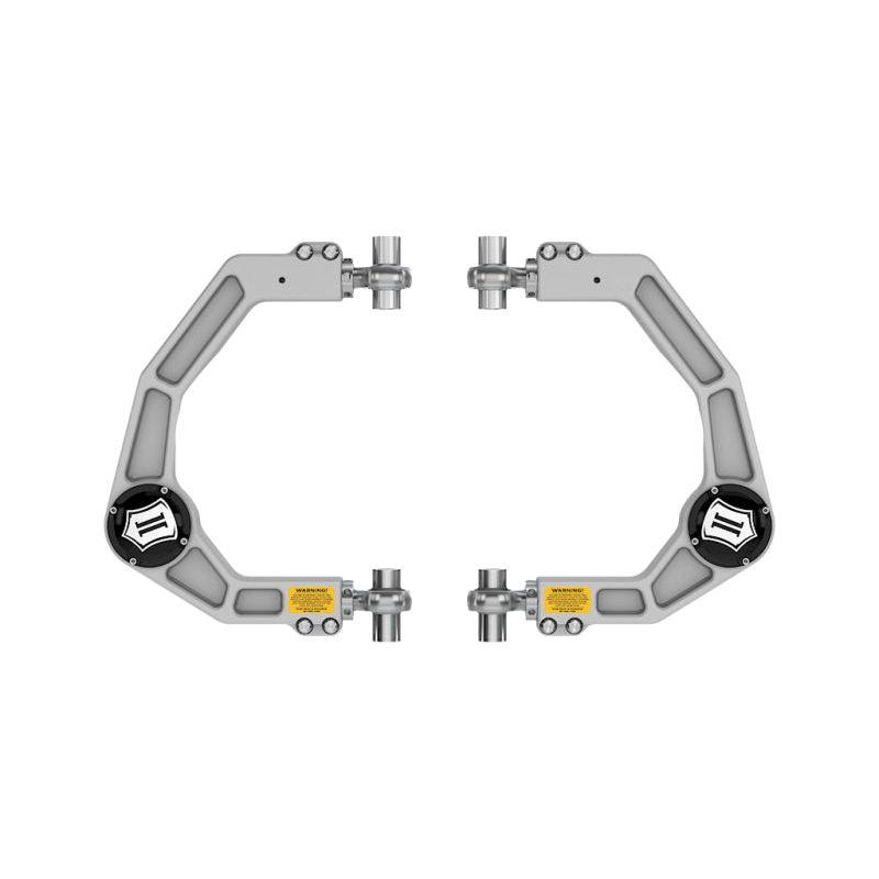 ICON 21-23 Ford F150 Billet Front Upper Control Arms DJ Pro Kit-tuningsupply.com