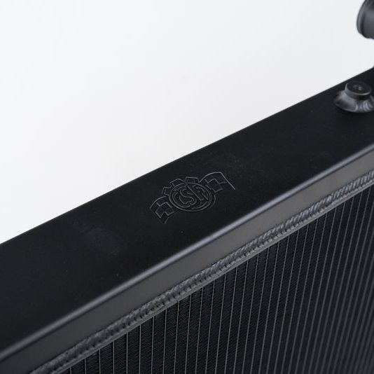 CSF 93-98 Toyota MK4 Supra Radiator - Black Finish-tuningsupply.com