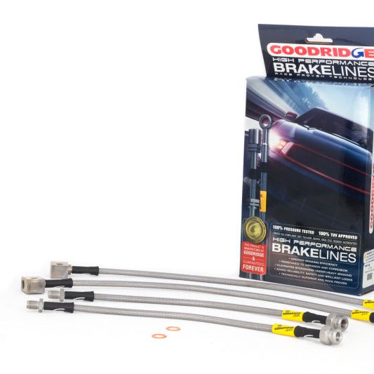 Goodridge 89-02 Nissan Skyline (R32/R33/R34) Stainless Steel Brake Line Kit-tuningsupply.com