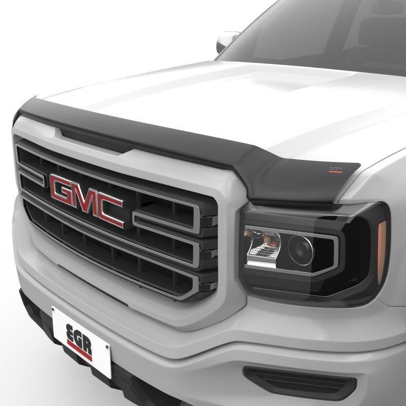 EGR 14+ GMC Sierra Superguard Hood Shield - Matte (301585)-tuningsupply.com