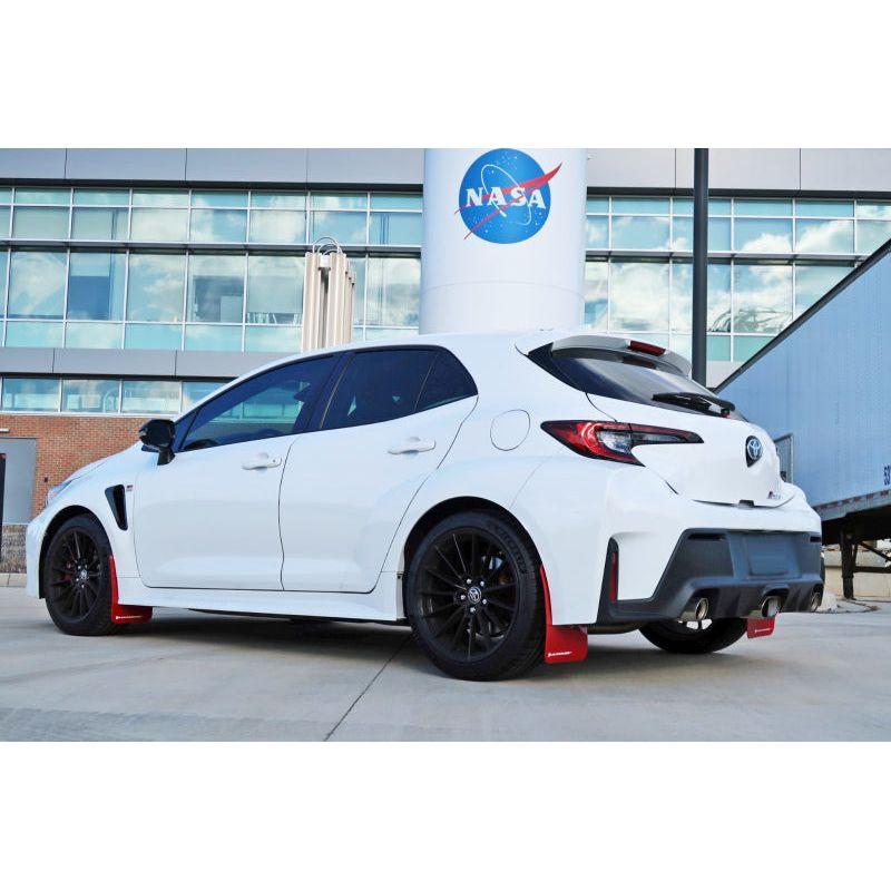 Rally Armor 2023 Toyota GR Corolla Red UR Mud Flap w/ Black Logo - SMINKpower Performance Parts RALMF89-UR-RD-BLK Rally Armor