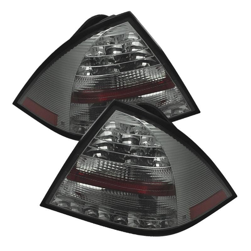 Spyder Mercedes Benz W203 C-Class 05-07 4DR Sedan LED Tail Lights Smoke ALT-YD-MBZC05-LED-SM - SMINKpower Performance Parts SPY5069986 SPYDER