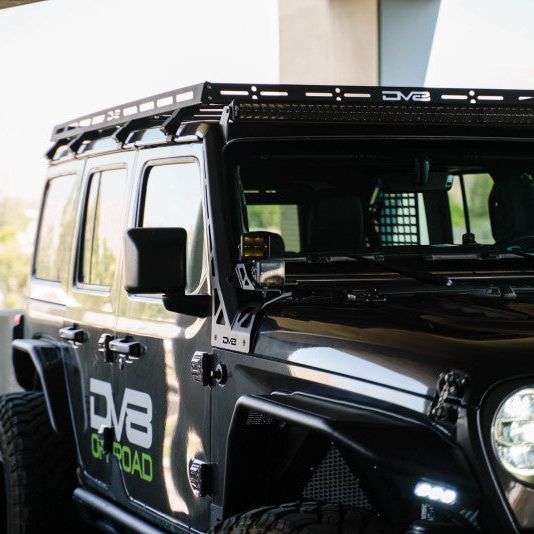 DV8 Offroad 2018+ Jeep Wrangler JLO A Pillar Dual Light Pod Mounts-tuningsupply.com