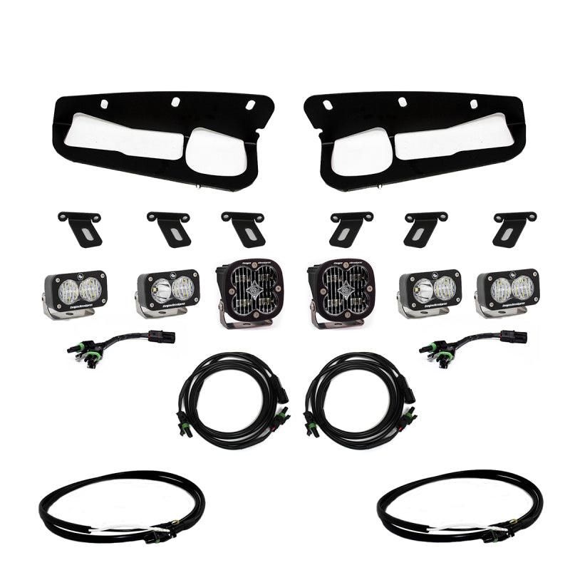 Baja Designs 2021+ Ford Bronco Clear SAE Fog Pocket Kit w/Upfitter-tuningsupply.com