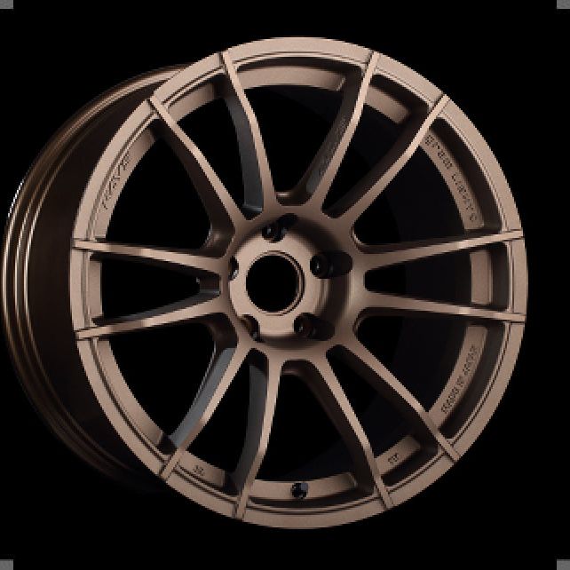 Gram Lights 57XR 18x9.5 +38 5-114.3 Dark Bronze Wheel-tuningsupply.com