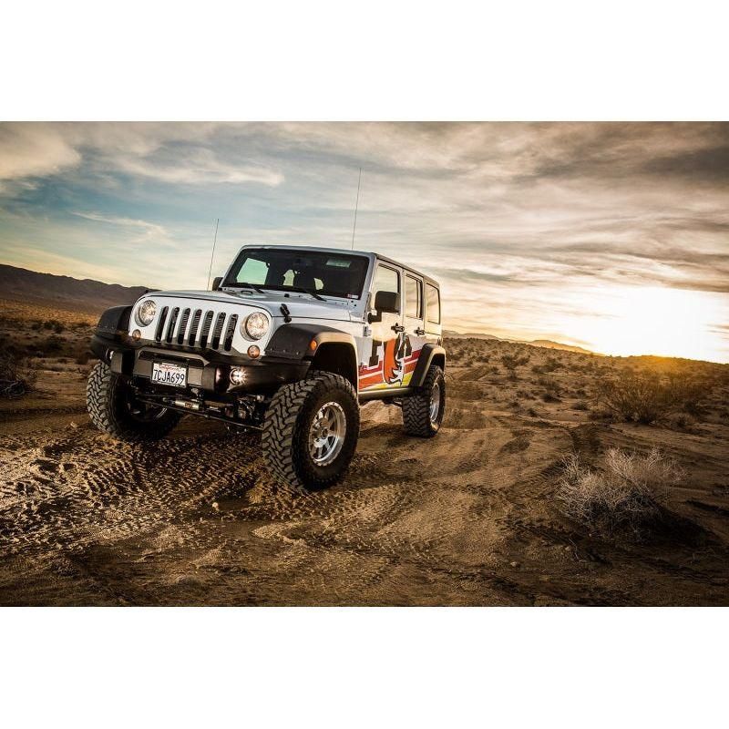 Fox 07+ Jeep JK 2.0 Performance Series 9.6in. Smooth Body Remote Res. Rear Shock / 1.5-3.5in. Lift-tuningsupply.com