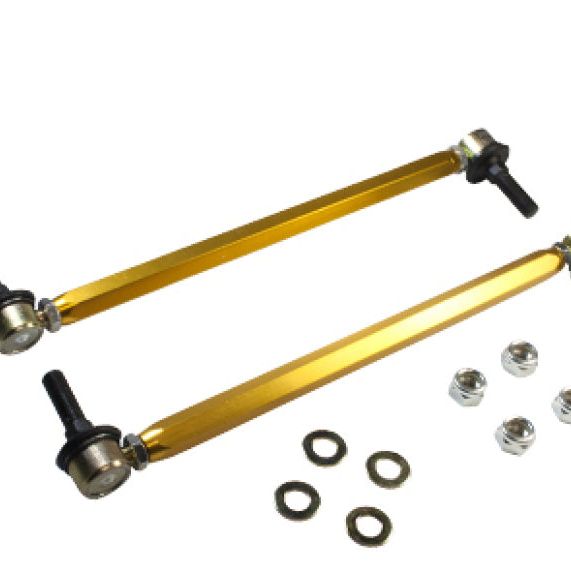 Whiteline Universal Sway Bar - Link Assembly Heavy Duty 330mm-355mm Adjustable Steel Ball-Sway Bar Endlinks-Whiteline-WHLKLC180-335-SMINKpower Performance Parts