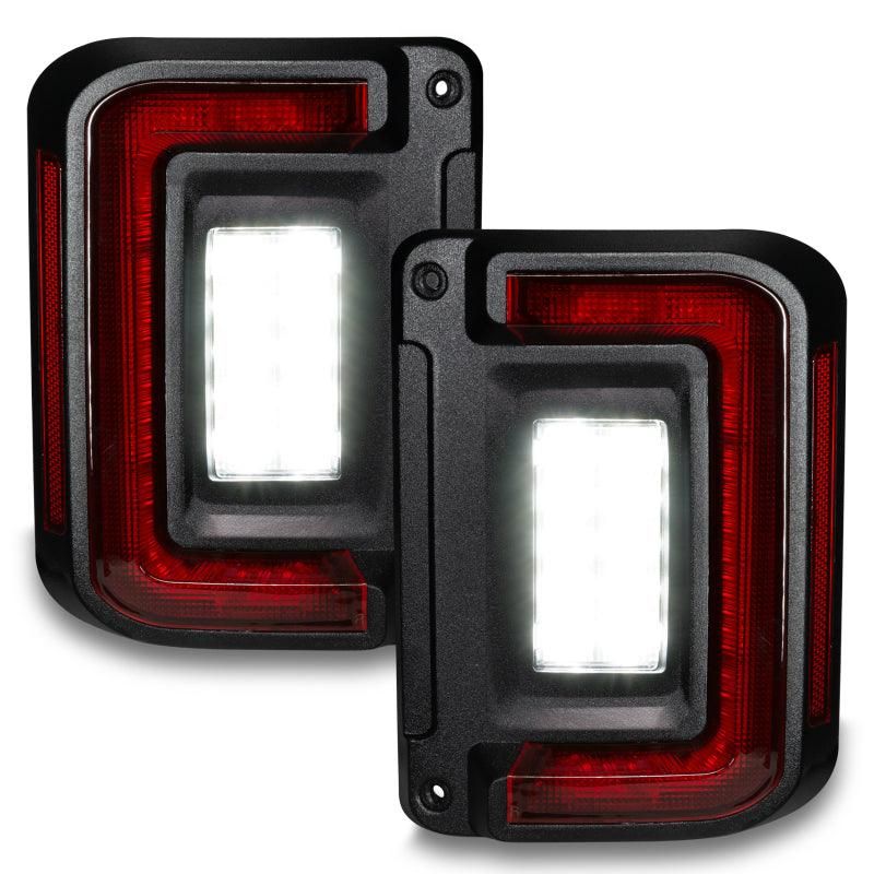 Oracle Lighting Jeep Wrangler JK Flush Mount LED Tail Lights SEE WARRANTY-tuningsupply.com