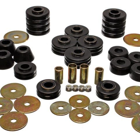 Energy Suspension 73-95 K5 Blazer Black Body(cab) Mount Set-tuningsupply.com