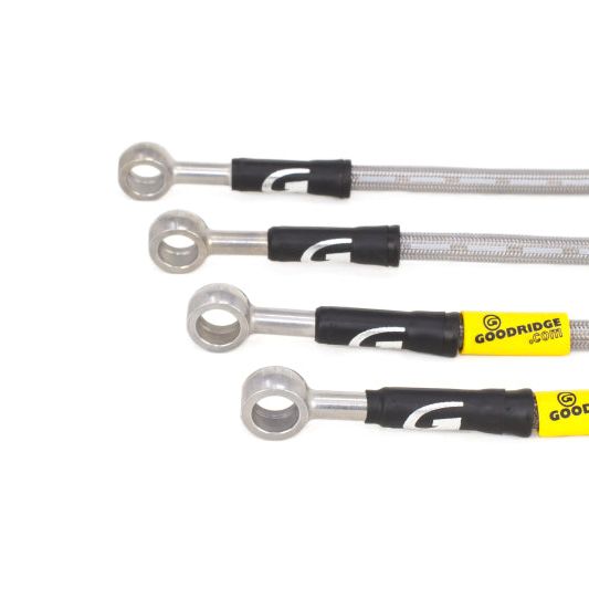 Goodridge 08-14 Subaru STi (w/Brembo Calipers) Stainless Steel Brake Line Kit-tuningsupply.com