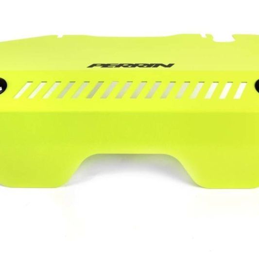 Perrin 15-16 Subaru WRX Engine Cover Kit - Neon Yellow-Engine Covers-Perrin Performance-PERPSP-ENG-165NY-SMINKpower Performance Parts