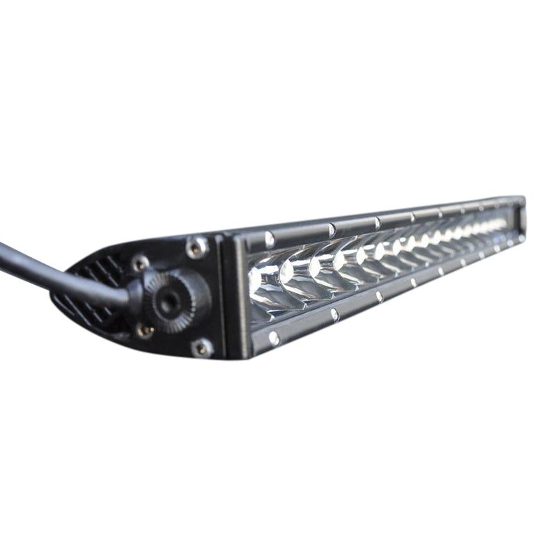 DV8 Offroad SL 8 Slim 20in Light Bar Slim 100W Spot 5W CREE LED - Black-tuningsupply.com