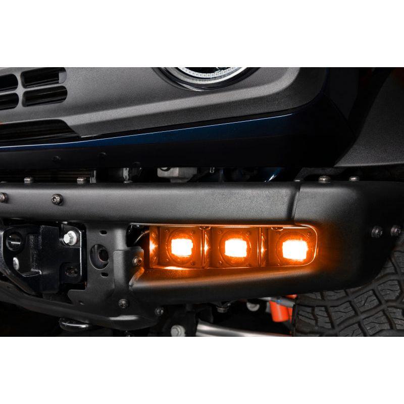 Oracle High 21-22 Ford Bronco Triple LED Fog Light kit for Steel Bumper SEE WARRANTY-tuningsupply.com