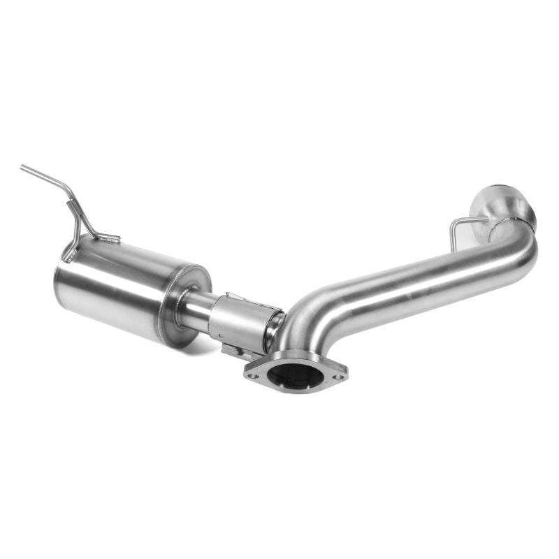 Perrin 2022 BRZ/GR86 Axle Back Exhaust SS (Single Side Exit w/Helmholtz Chamber) - SMINKpower Performance Parts PERPSP-EXT-368BR Perrin Performance