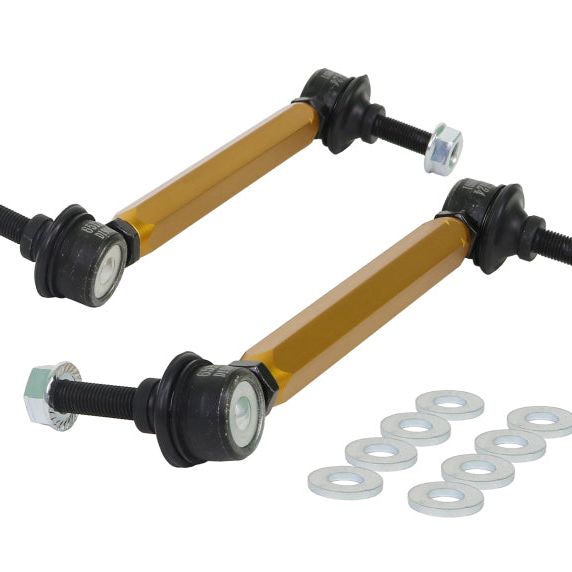 Whiteline Universal Swaybar Link Kit-Heavy Duty Adjustable 10mm Ball Joint-Sway Bar Endlinks-Whiteline-WHLKLC140-235-SMINKpower Performance Parts