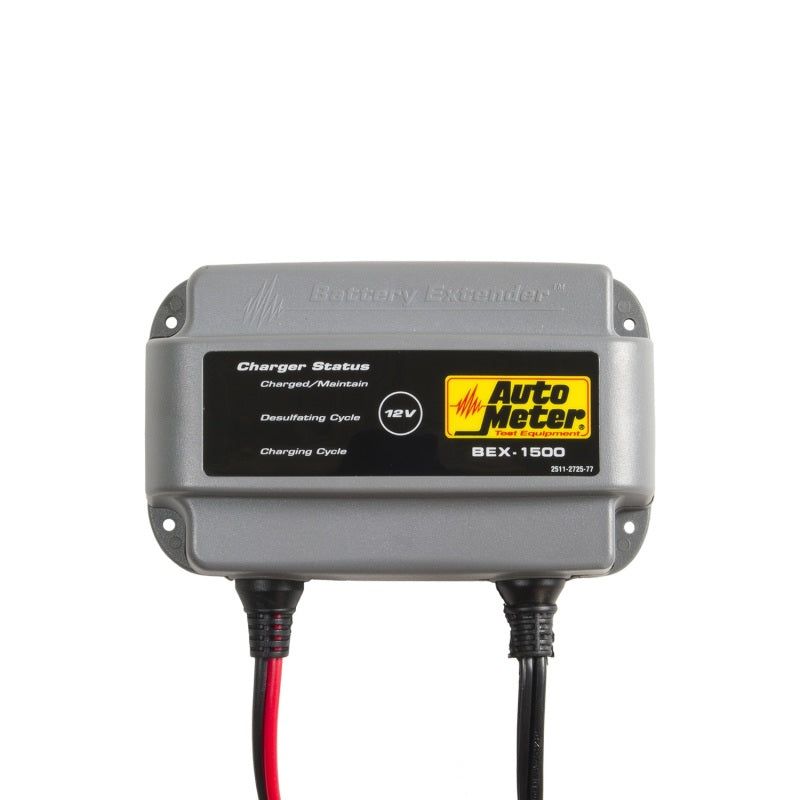 Autometer Battery Charger/Maintainer 12V/1.5A-tuningsupply.com