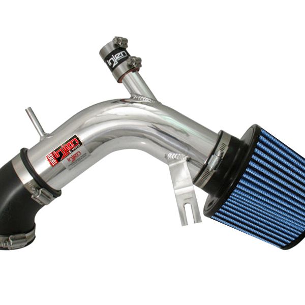 Injen 03-04 Accord 4 Cyl. LEV Motor Only Polished Short Ram Intake-tuningsupply.com