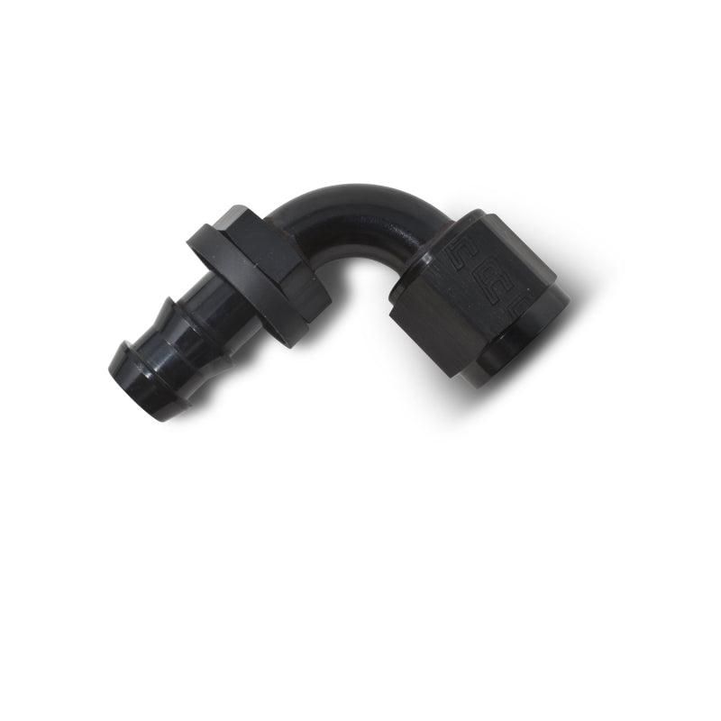 Russell Performance -10 AN Twist-Lok 90 Degree Hose End (Black) - SMINKpower Performance Parts RUS624183 Russell