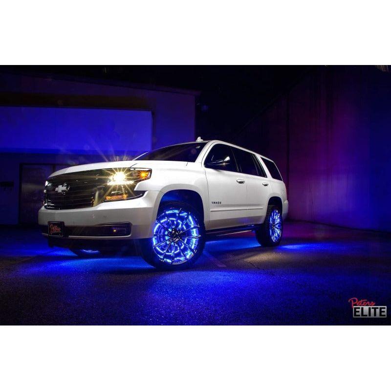 Oracle LED Illuminated Wheel Rings - ColorSHIFT - 15in. - ColorSHIFT No Remote - SMINKpower Performance Parts ORL4210-334 ORACLE Lighting