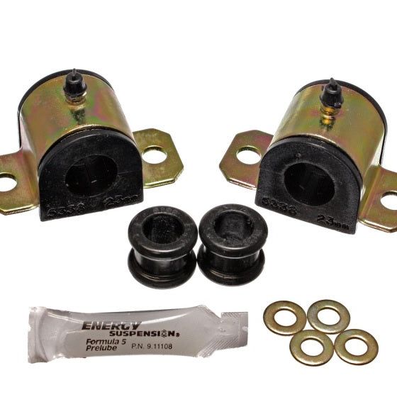 Energy Suspension 92-01 Honda Prelude Black 23mm Front Sway Bar Bushings (Sway Bar end link bushings-tuningsupply.com