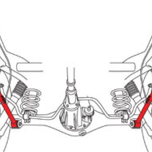 SPC Performance Toyota 4Runner Rear Lower Control Arms-Control Arms-SPC Performance-SPC25945-SMINKpower Performance Parts