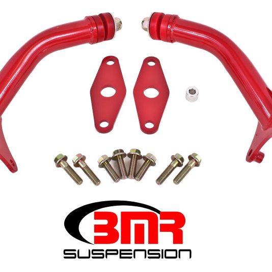 BMR 16-17 6th Gen Camaro Motor Mount Kit w/ Integrated Stands (Polyurethane) - Red-tuningsupply.com