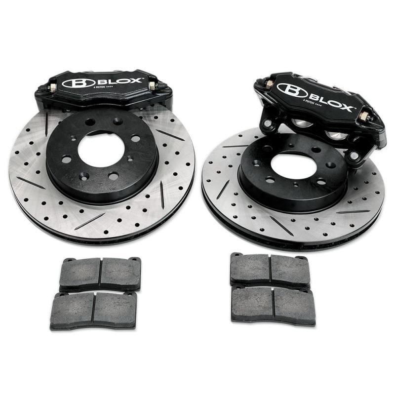 BLOX Racing 92-95 Honda Civic Tuner Series Front Brake Upgrade Kit-tuningsupply.com