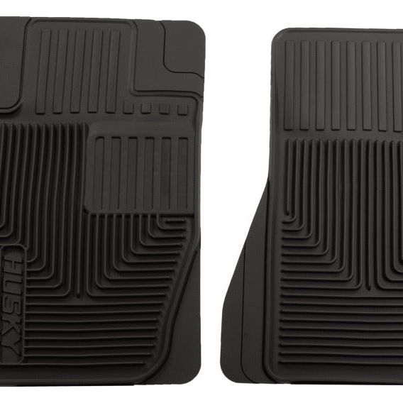 Husky Liners 02-10 Ford Explorer/04-12 Chevy Colorado/GMC Canyon Heavy Duty Black Front Floor Mats-tuningsupply.com