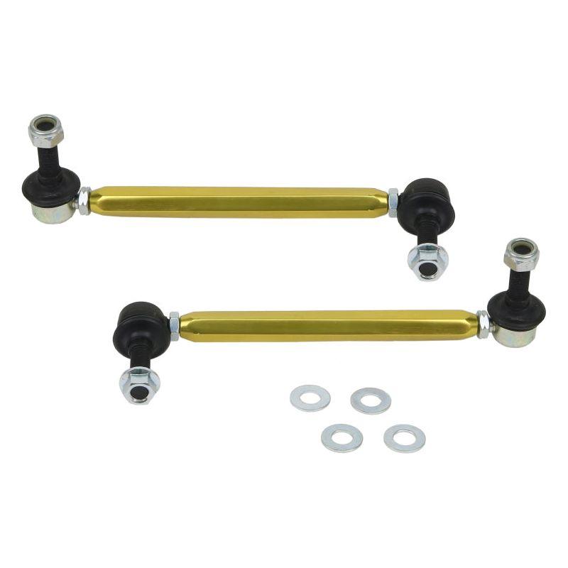 Whiteline Universal Sway Bar - Link Assembly Heavy Duty Adjustable 12mm Steel Ball/Ball Style - SMINKpower Performance Parts WHLKLC180-235 Whiteline