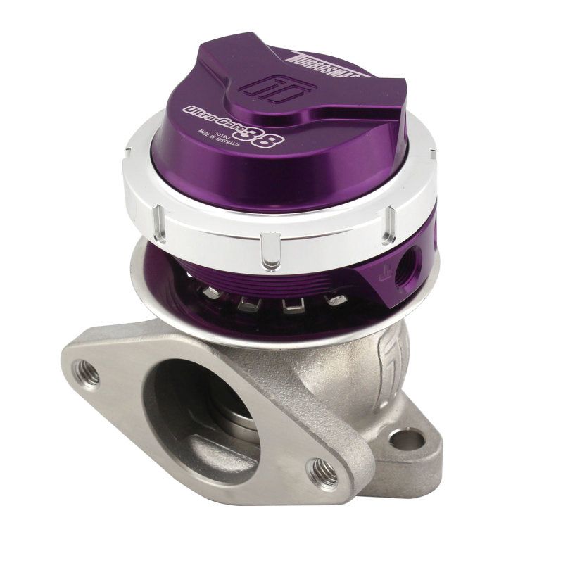 Turbosmart WG38 Gen V Ultragate 38 14psi Purple-Wastegates-Turbosmart-TURTS-0551-1013-SMINKpower Performance Parts