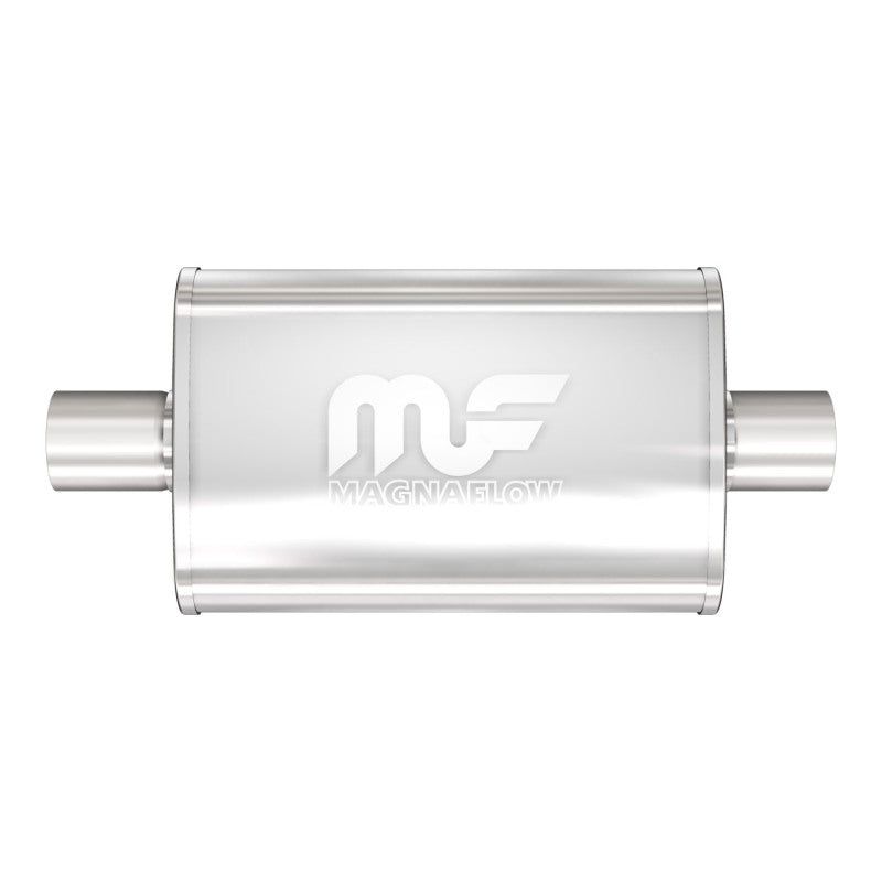 MagnaFlow Muffler Mag SS 14X4X9 2.5/2.5 C/C-tuningsupply.com