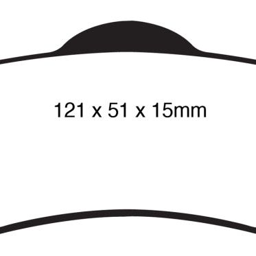 

EBC DP41834R - EBCDP41834R - EBC 11+ Chevrolet Caprice 3.6 Yellowstuff Rear Brake Pads - Shipped in Europe - Tuningsupply.com
