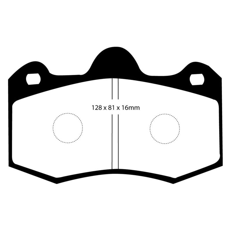 

EBC DP4036R - EBCDP4036R - EBC 11+ Mclaren MP4-12C 3.8 Twin Turbo Yellowstuff Rear Brake Pads - Shipped in Europe - Tuningsupply.com
