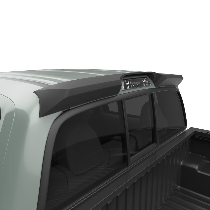 EGR 16-17 Toyota Tacoma Matte Black Truck Cab Spoiler (985089)-tuningsupply.com