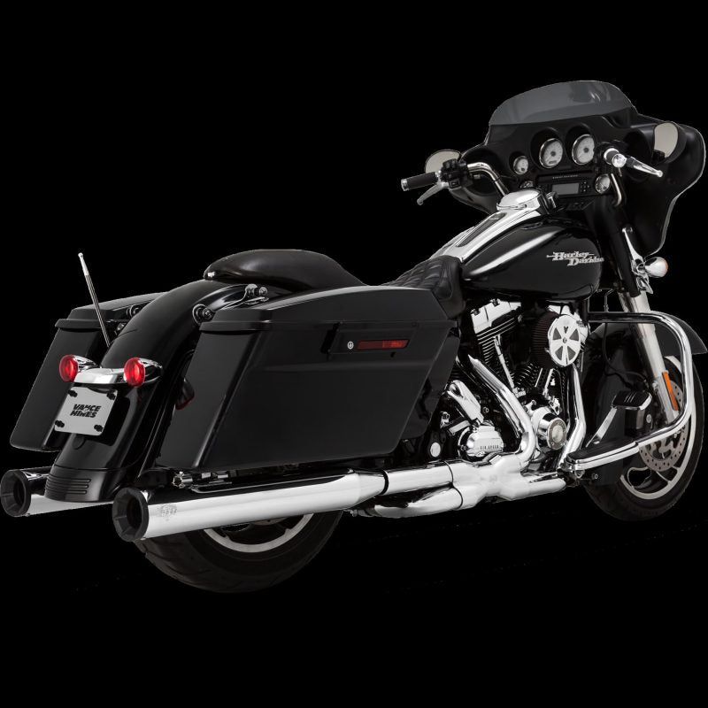 Vance & Hines HD Dresser 17-22 Eliminator 400 S/O Slip-On Exhaust - SMINKpower Performance Parts VAH16708 Vance and Hines