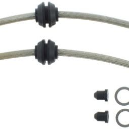 StopTech 08-10 Mini Cooper Stainless Steel Rear Brake Lines-Brake Line Kits-Stoptech-STO950.34526-SMINKpower Performance Parts