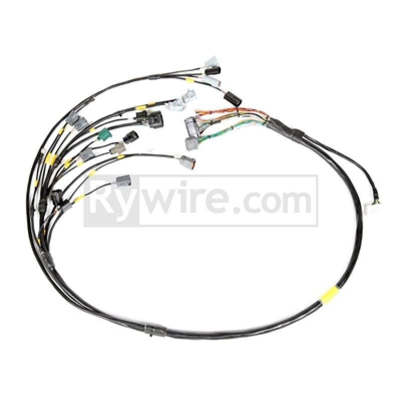 Rywire 13B Haltech Mil-Spec Eng Harness w/EV14 Inj/Denso 5th/6th Inj/Delphi Press Sensor/Bosch Knock - SMINKpower Performance Parts RYWRY-13B-HALTECH Rywire