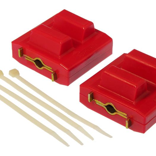 Prothane GM Motor Mount Large Clamshell - Red-tuningsupply.com