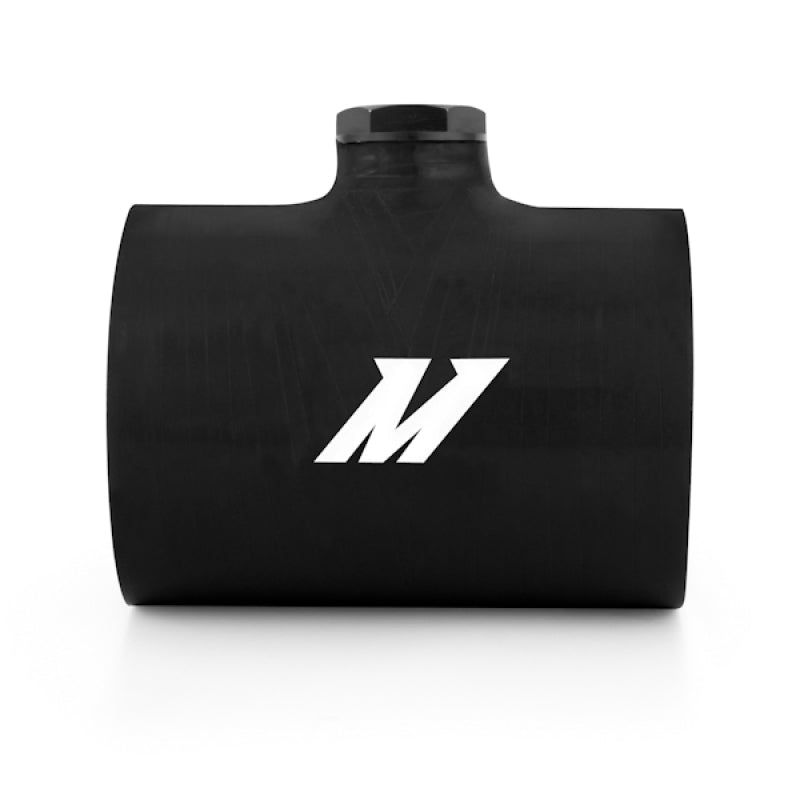 Mishimoto 3.0in Black Silicone Coupler w/ 1/8in NPT Bung-tuningsupply.com