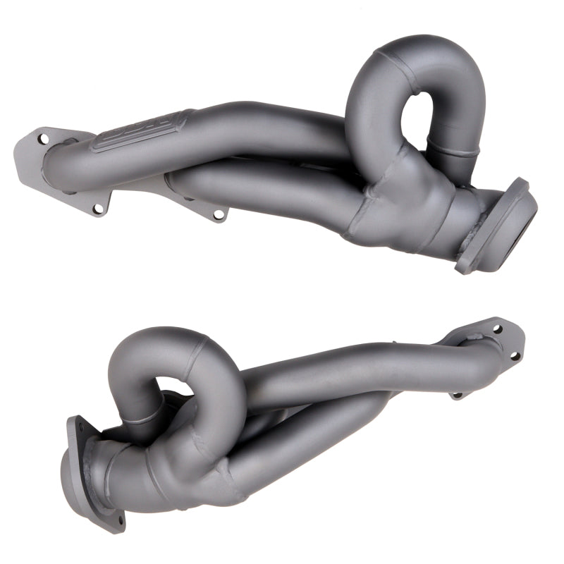 BBK 09-18 Dodge Ram 5.7L Hemi Shorty Tuned Length Exhaust Headers - 1-3/4 Titanium Ceramic-tuningsupply.com