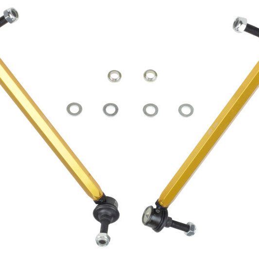 Whiteline 05+ BMW 1 Series/3 Series HD Front Swaybar End Link Assembly (Non AWD iX Models)-Sway Bar Endlinks-Whiteline-WHLKLC154-SMINKpower Performance Parts