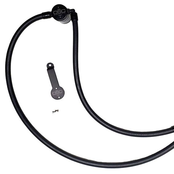 J&amp;L 20-24 Jeep Wrangler 2.0L Driver Side Oil Separator 3.0 - Black Anodized-tuningsupply.com