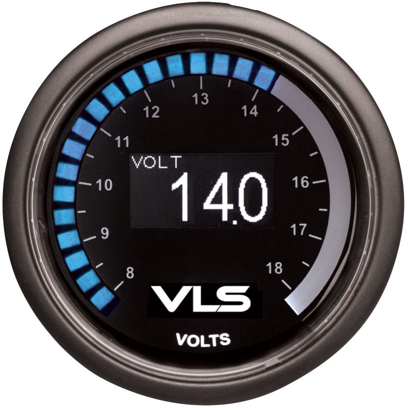 Revel VLS 52mm Voltage Gauge-Gauges-Revel-RVL1TR1AA007R-SMINKpower Performance Parts