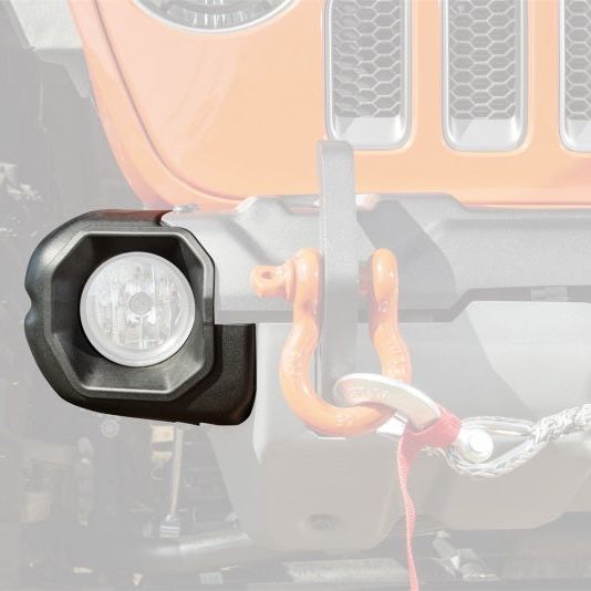 Rugged Ridge Jeep 19-22 Wrangler JL/20-22 Gladiator Venator Front Bumper Stubby Ends - Black - SMINKpower Performance Parts RUG11549.64 Rugged Ridge