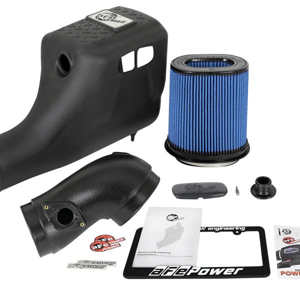 aFe POWER Magnum FORCE Stage-2Si CAIS w/Pro 5R Media 03-07 Ford Diesel Trucks V8-6.0L (td)-tuningsupply.com