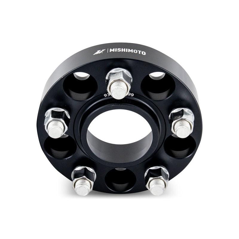 Mishimoto Wheel Spacers - 5X114.3 / 70.5 / 25 / M14 - Black-tuningsupply.com