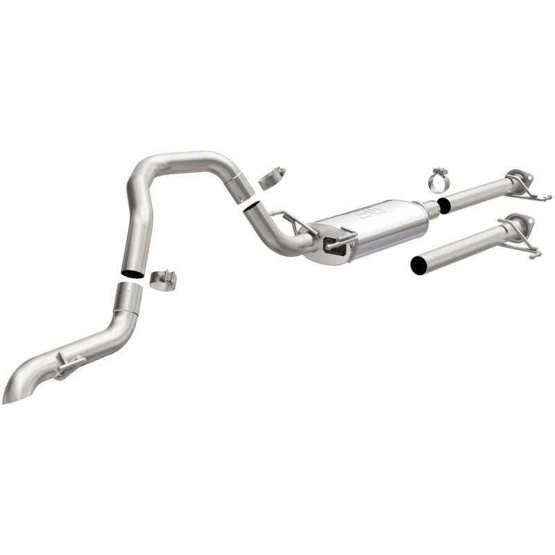 MagnaFlow 05-09 Toyota 4Runner V8 4.7L / 17-21 Lexus GX460 Overland Series Cat-Back Exhaust-tuningsupply.com