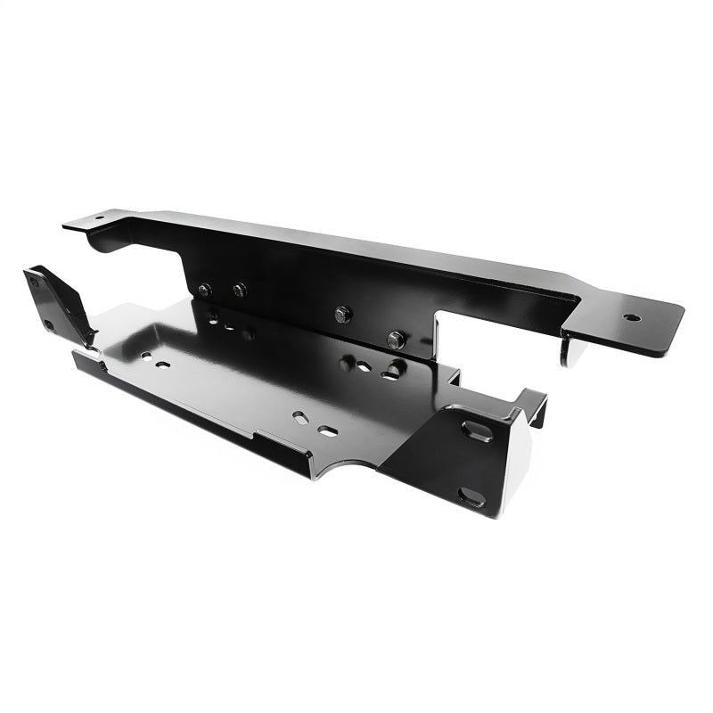 Rugged Ridge Winch Plate Stamped Bumper 13-18 Jeep Wrangler-Winches-Rugged Ridge-RUG11543.15-SMINKpower Performance Parts