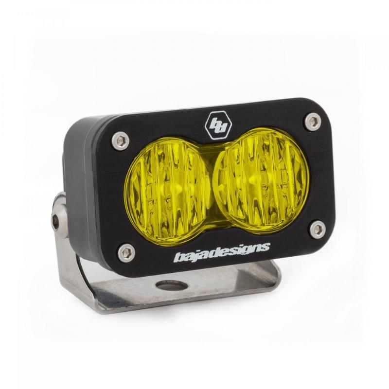 Baja Designs S2 Sport Wide Cornering Pattern LED Work Light - Amber-tuningsupply.com